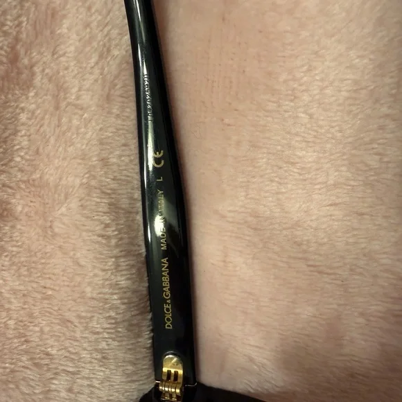 Dolce & Gabbana Black Glasses Frame